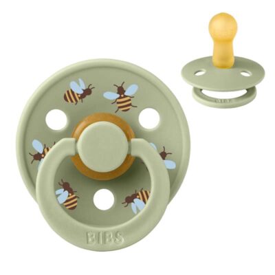 BIBS Rund Colour Sut - Str. 2 - Naturgummi - Bumblebee Studio - Sage
