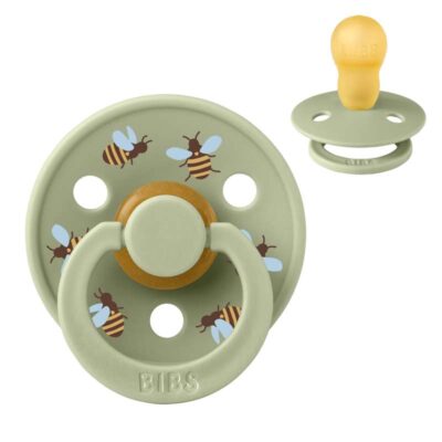 BIBS Rund Colour Sut - Str. 3 - Naturgummi - Bumblebee Studio - Sage