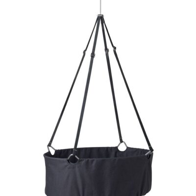 Leander Classic Vugge m. Madras - 83x50x30 cm - Grå