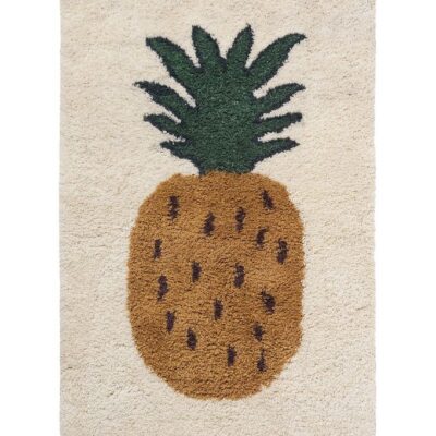 ferm Living Gulvtæppe - Fruiticana - 80x120 - Ananas