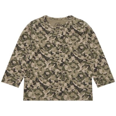 Petit by Sofie Schnoor Bluse - Sebastian - Grøn Camouflage