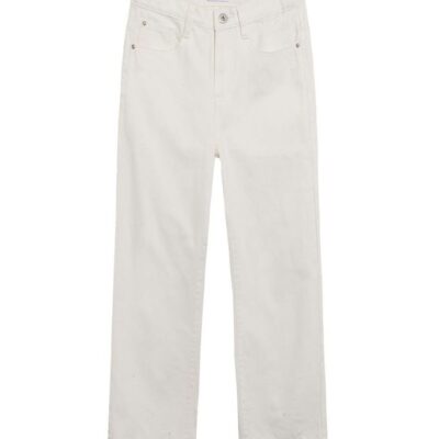 Grunt Jeans - Wide Leg - Hvid