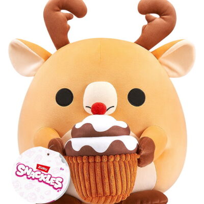 Snackles Bamse - 20 cm - Elgen Jaime m. Chokolademousse