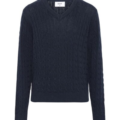 Grunt Bluse - Strik - GrAron - Navy