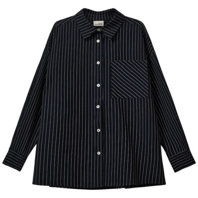 Sofie Schnoor Skjorte - KaliaSy - Dark Navy m. Striber