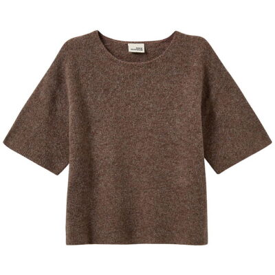 Sofie Schnoor T-shirt - Strik - CerinSY - Brown Melange