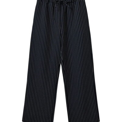 Sofie Schnoor Bukser - NolaSY - Dark Navy m. Striber