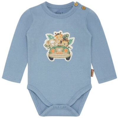 Hust and Claire Body l/æ - HCBilly - Faded Blue m. Print
