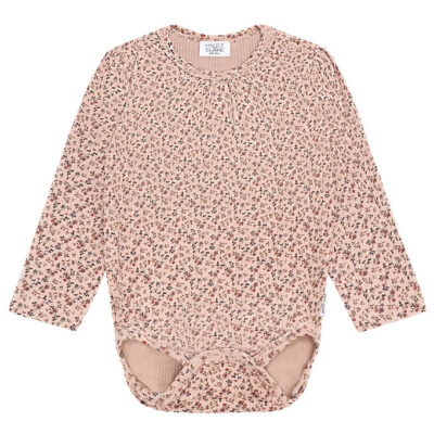 Hust and Claire Body l/æ - HCBri - Rugby Tan m. Blomster