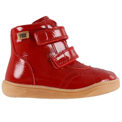 Bisgaard Vinterstøvler - Barefoot - Philine - Tex - Red Patent