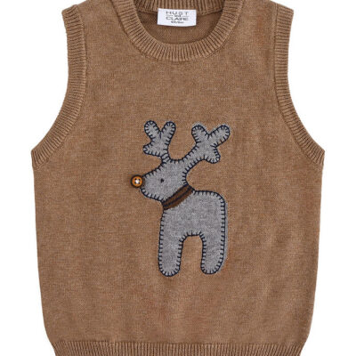 Hust and Claire Vest - Strik - HCPerry Deer - Coffee Melange