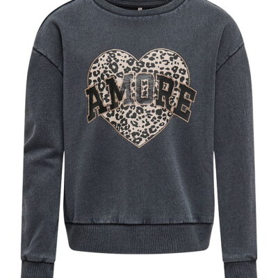 Kids Only Sweatshirt - Noos - KogRuna - Phantom/Amore/Leo