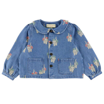 Konges Sløjd Denimjakke - Magot - Bow Kitty Denim
