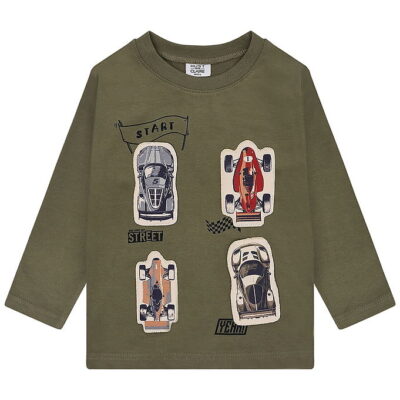 Hust and Claire Bluse - HcAnton - Turtle m. Racerbiler