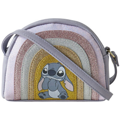 Name it Skuldertaske - NmfDisa - Lavender Gray m. Stitch