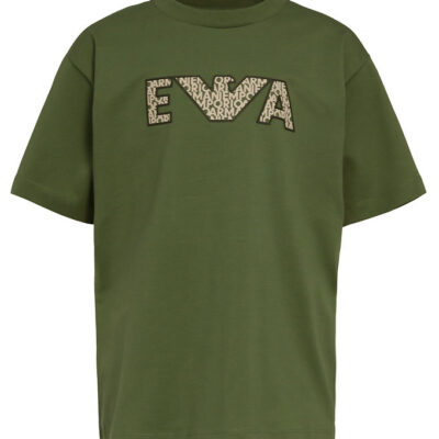 Emporio Armani T-shirt - Vineyard Green m. Logo