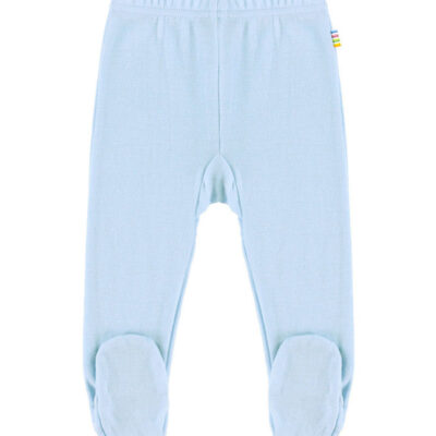 Joha Leggings m. Fødder - Uld - Blå