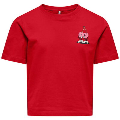 Kids Only T-shirt - KogRex - Barbados Cherry/Cherries