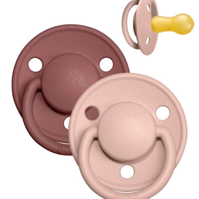 BIBS De Lux Sutter - Str. 2 - Rund - Woodchuck/Blush