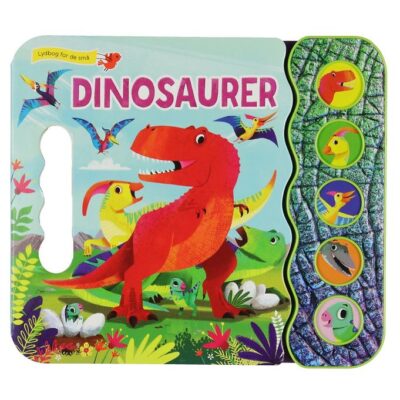 Alvilda Bog m. Lyd - Lydbog for de små - Dinosaurer - Dansk