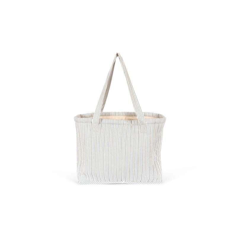 Konges Sløjd Molly Quilted Pusletaske - Stripe Bluie