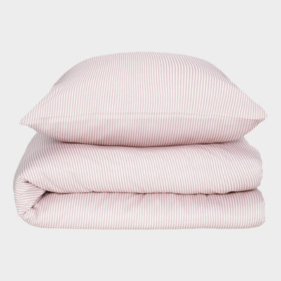 Bambus sengetøj i gammel rosa 200x220