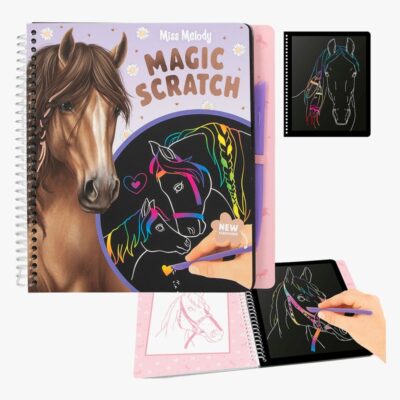 Miss Melody Magisk Scratch Book