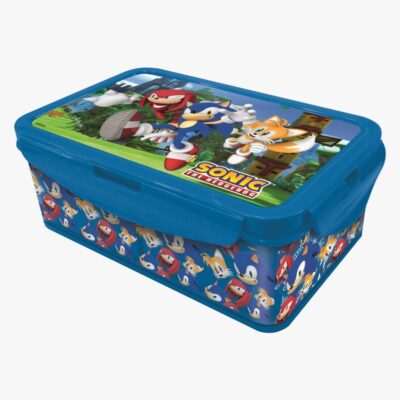 Sonic Madkasse med Udtagelig Rumdeler, Blue