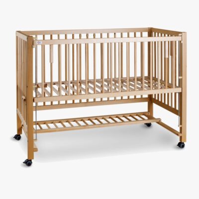 tiSsi XXL Bedside Crib HAJO 120x60, Natur