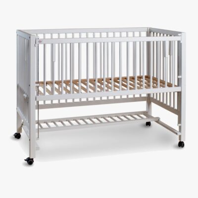 tiSsi XXL Bedside Crib HAJO 120x60, Hvid