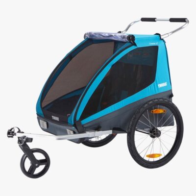 Thule Coaster XT Cykelanhænger inkl. Gåturssæt, Blue