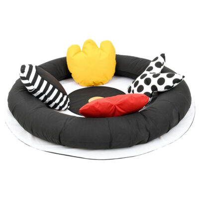 Babymåtte med puder og spejl