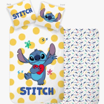 Disney Lilo & Stitch Sengesæt 140x200, Gul