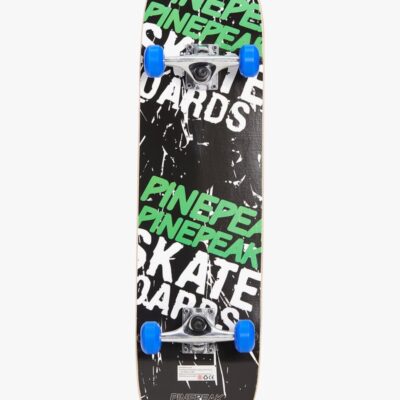 Pinepeak Skateboard, Blå/Grøn