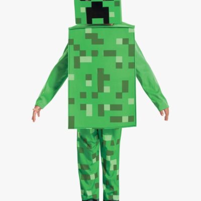 Minecraft Creeper Kostume, 3-4 år