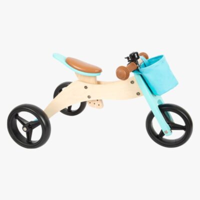 Small Foot Løbecykel og Trehjulet Cykel 4-in-1, Turkis