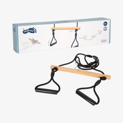 Small Foot Trapezgynge med Gymnastikring, Black Line