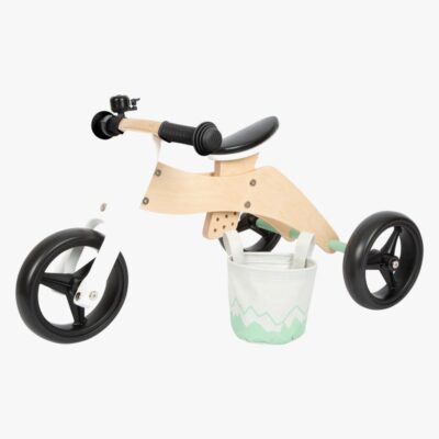 Small Foot Løbecykel og Trehjulet Cykel 4-in-1, Grøn