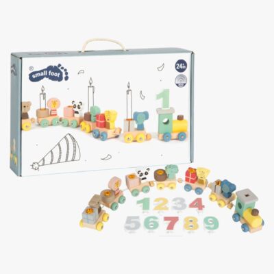 Small Foot Fødselsdagstog Dyr