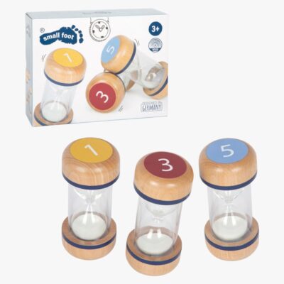 Small Foot Timeglas 1, 3 & 5 Minutter
