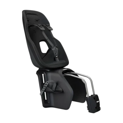 Thule Yepp Nexxt 2 Maxi Frame Mount Cykelstol inkl. Regnslag, Midnight Black