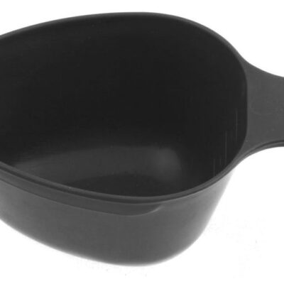 Turkop Mugg i BPA-fri plast med hank - 1 stk. - Sort