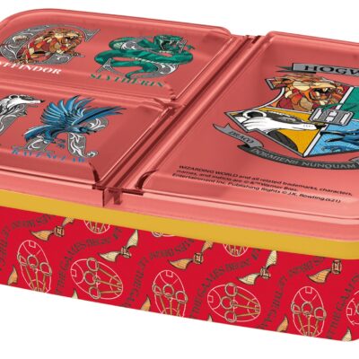 Harry Potter madkasse - Børnemadpakke med 3 rum