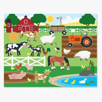 Melissa & Doug - Klistermærke Reusable Sticker Pad Habitats
