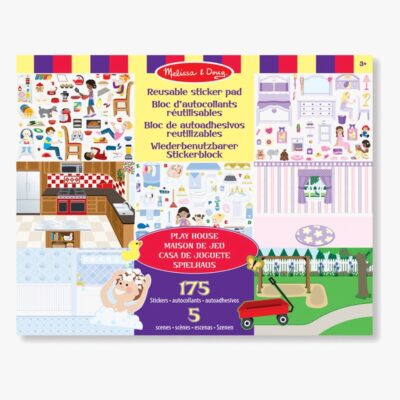 Melissa & Doug Klistermærkebog Legehus 175 Stk.