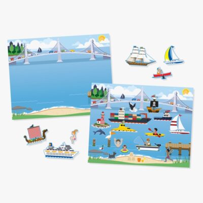 Melissa & Doug - Reusable Stickers Pad Vehicles