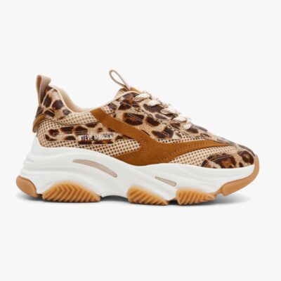 Steve Madden Jpossession Sneakers, Leopard, 32