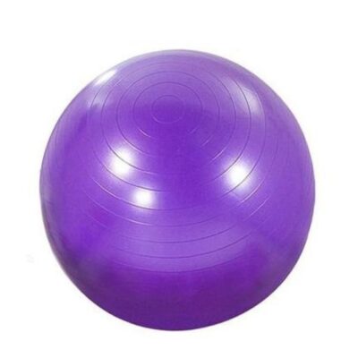 Yogabold i lilla med "anti-burst" - Ø: 65 cm