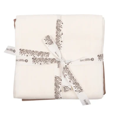 Stofble 2-pak, Balsam cream, 75x75 cm