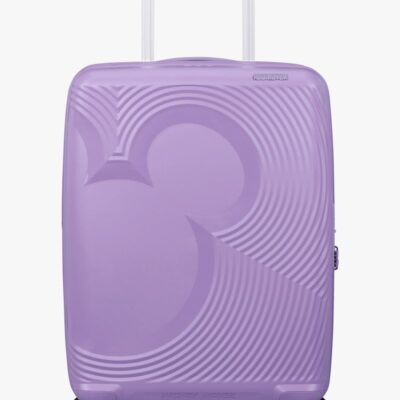 American Tourister Mickey Magic Spinner Kuffert 37-44L, Soft Lilac